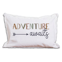 Adventure Awaits Lumbar Pillow