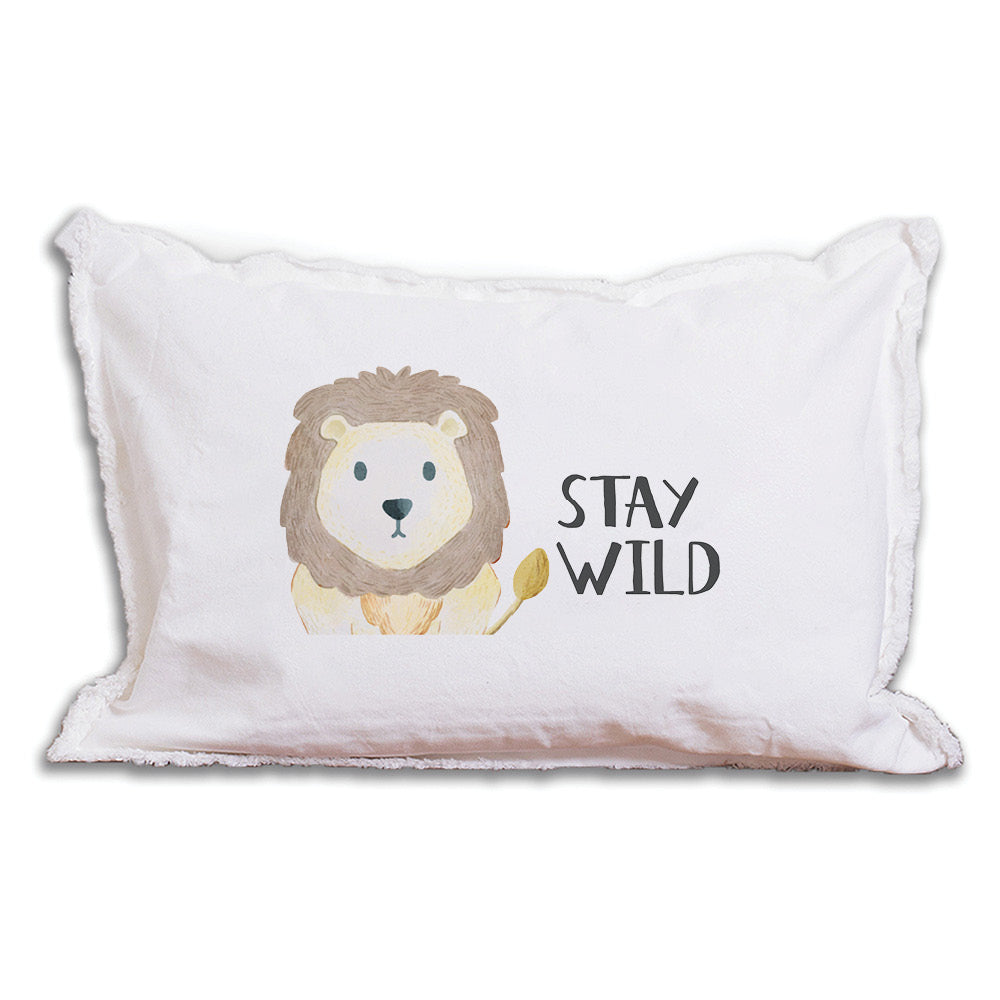 Stay Wild Lumbar Pillow