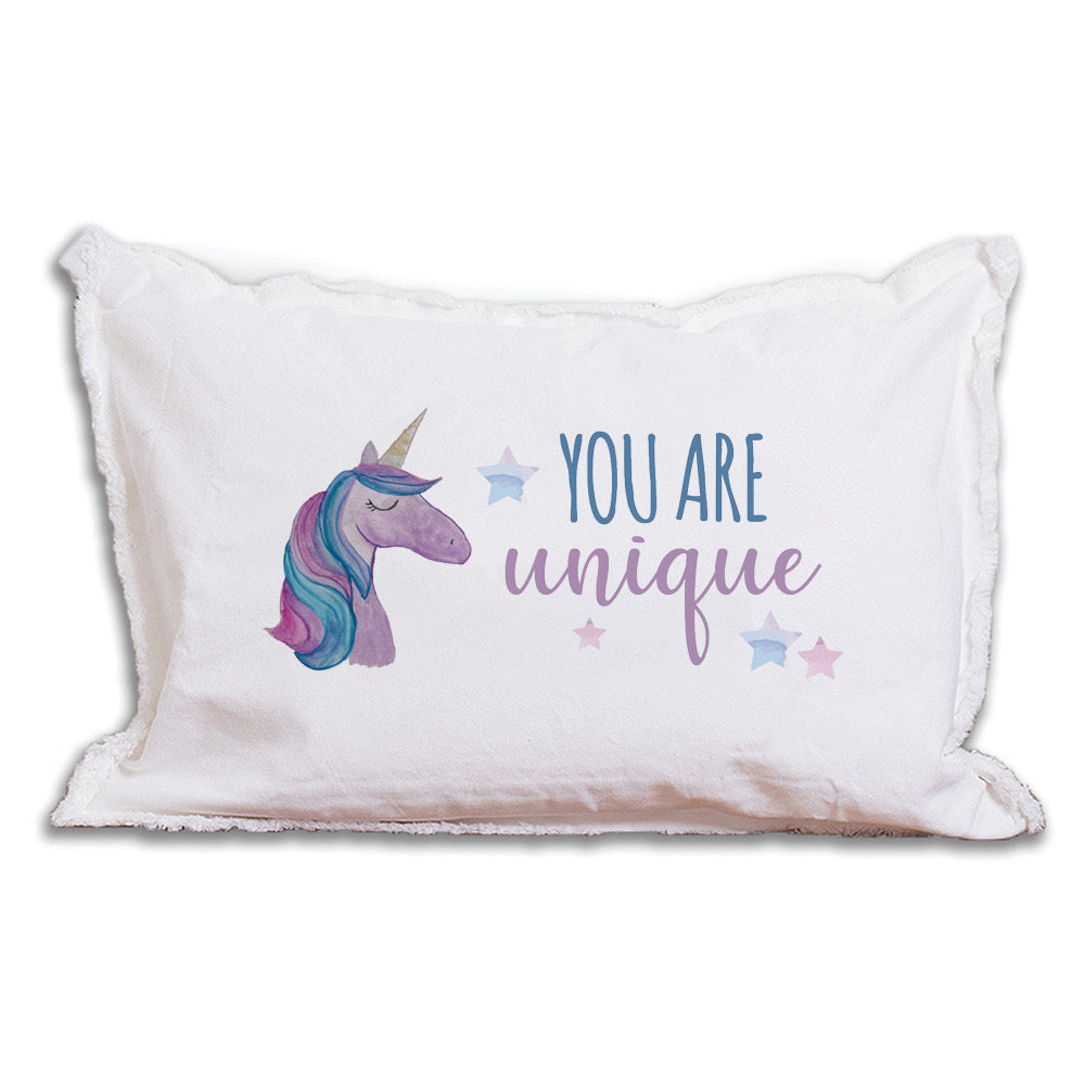 You Are Unique Lumbar Pillow