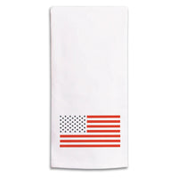 American Flag Rustic Marlin Tea Towel