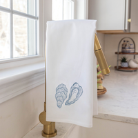 Oysters Rustic Marlin Tea Towel