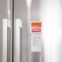 Wicked Smart Boston Orange and Pink Magnet