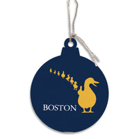 Boston Duckling Ornament