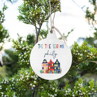Tis The Season Personalized Ornament