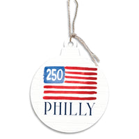 250 Amercian Philly Ornament