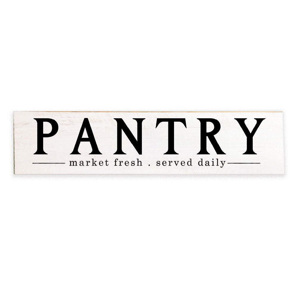Pantry Barnwood Sign