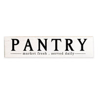 Pantry Barnwood Sign