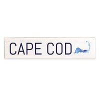 Watercolor Cape Cod Silo Barnwood Sign