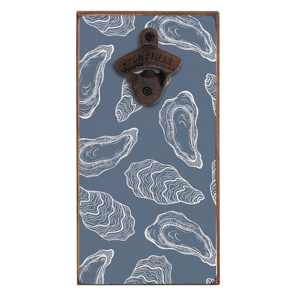 Repeating Oysters Bottle Opener