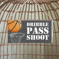 Basketball Twine Sign