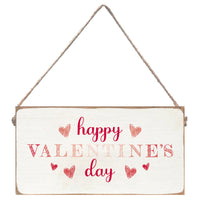 Sweet Hearts Valentine's Twine Hanging Sign