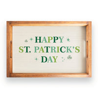 Happy St Patrick's Day Serving Tray