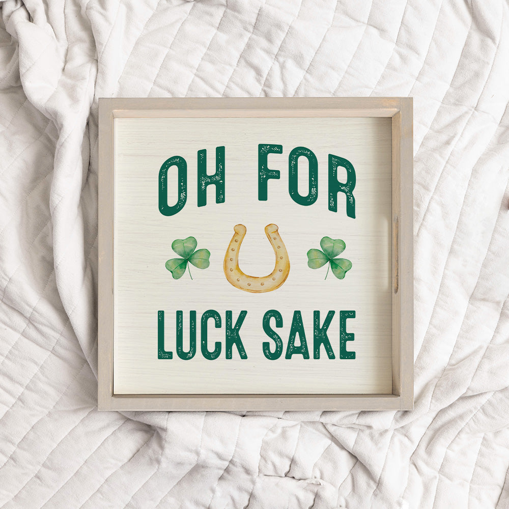 Lucks Sake Serving Tray