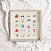 Favorite Summer Things Serving Tray