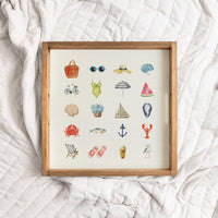 Favorite Summer Things Serving Tray