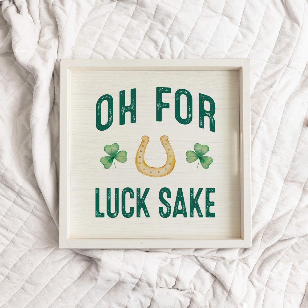 Lucks Sake Serving Tray