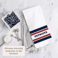 Patriots Stripes Tea Towel