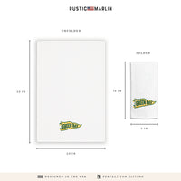Green Bay Banner Tea Towel