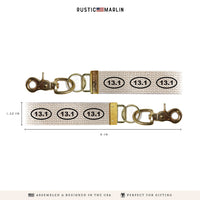13.1 Oval Keychain
