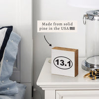 13.1 Oval Block Sign