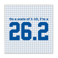 I'm A 26.2 Block Sign