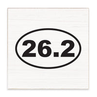 26.2 Oval Block Sign
