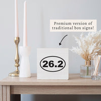 26.2 Oval Block Sign