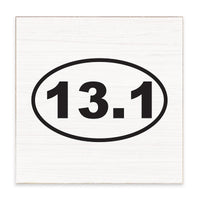 13.1 Oval Block Sign
