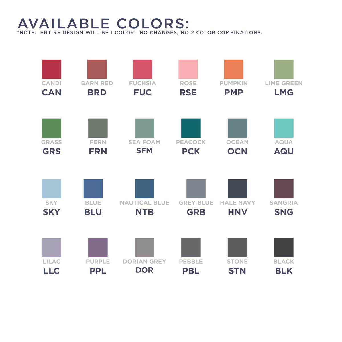 Your Word + Coordinates Personalized Tea Towel