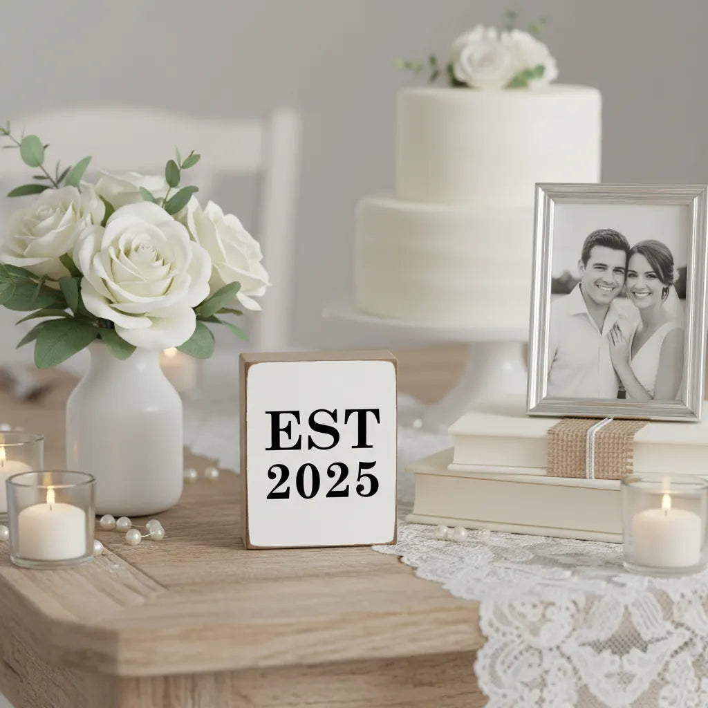 Established Personalized Block Sign