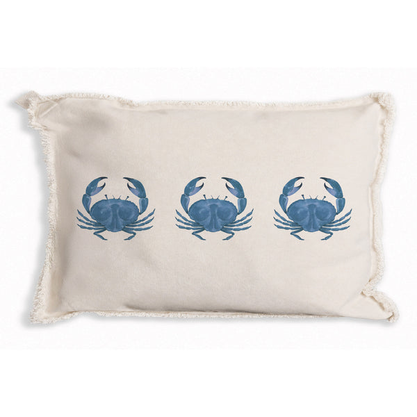 Blue Crab Pillow