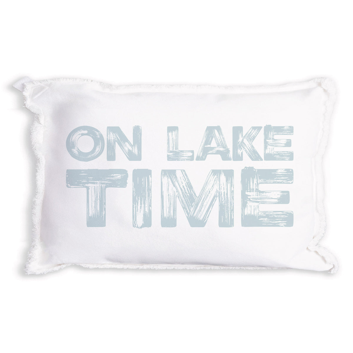 On Lake Time Pillow