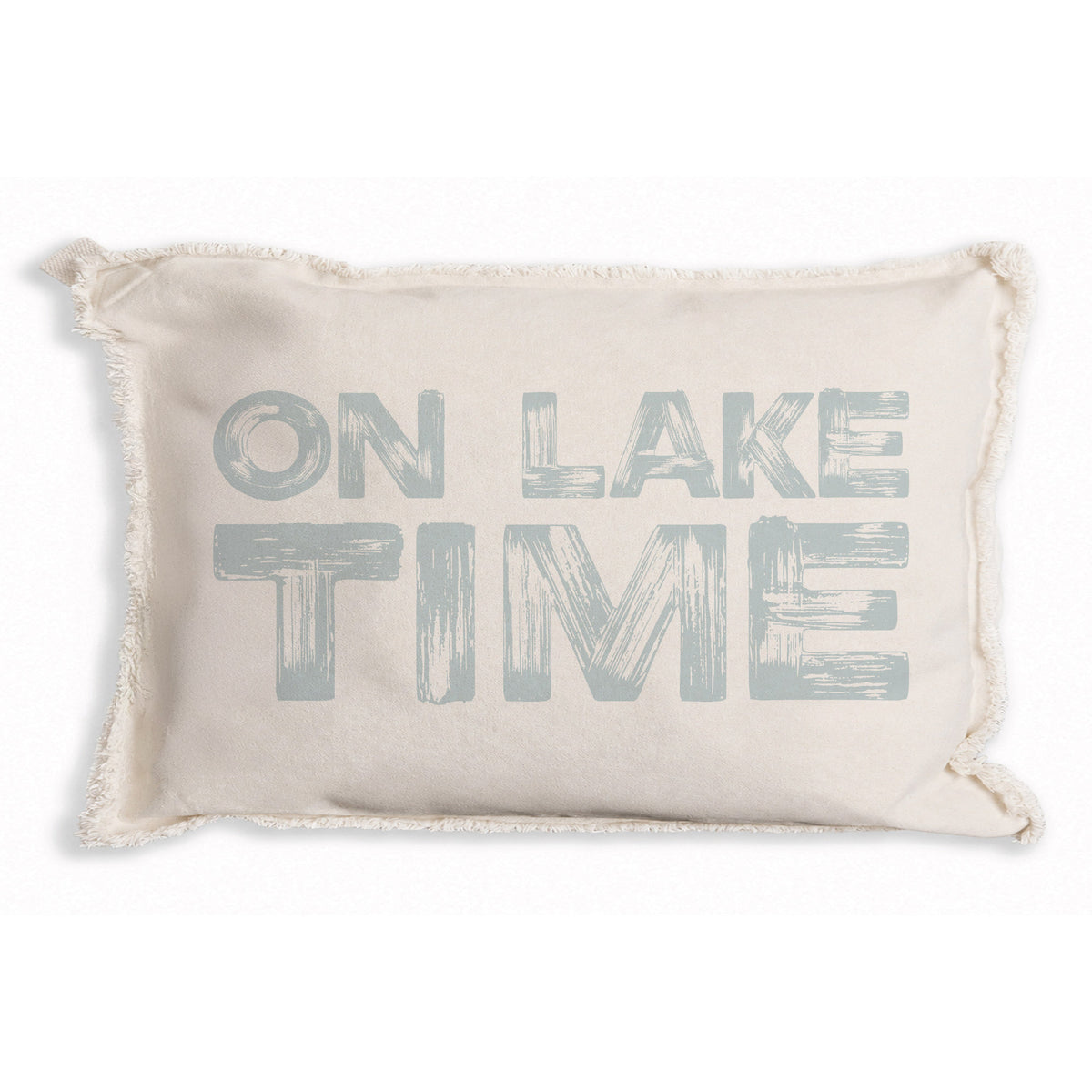 On Lake Time Pillow