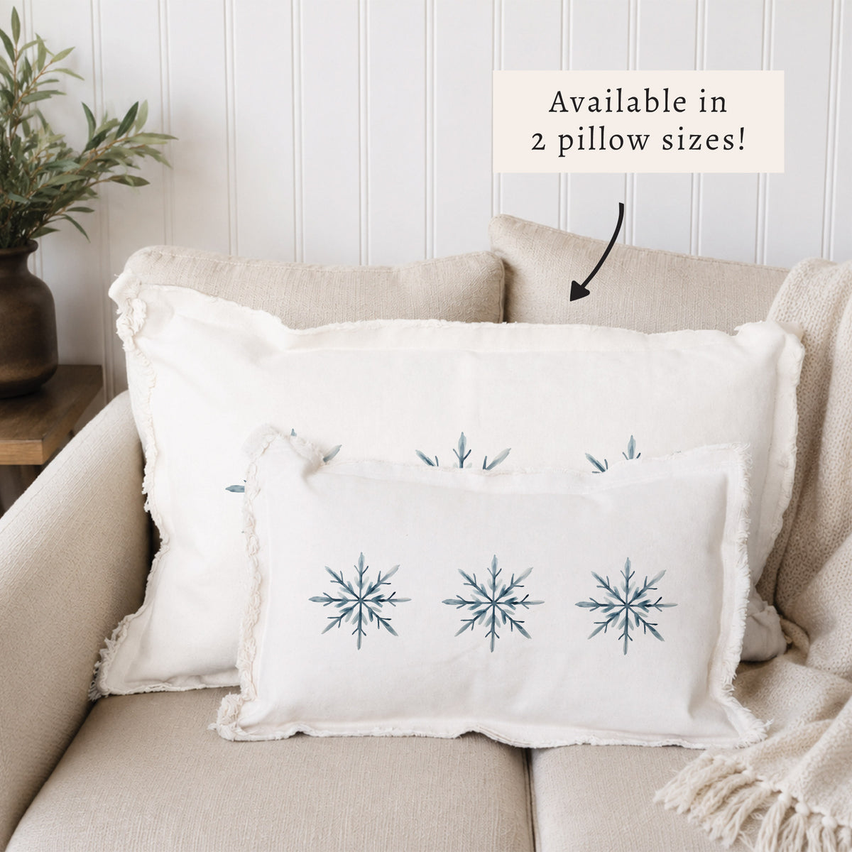 Snowflake Pillow