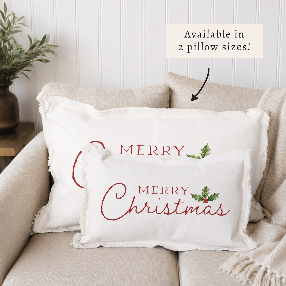 Merry Christmas Pillow