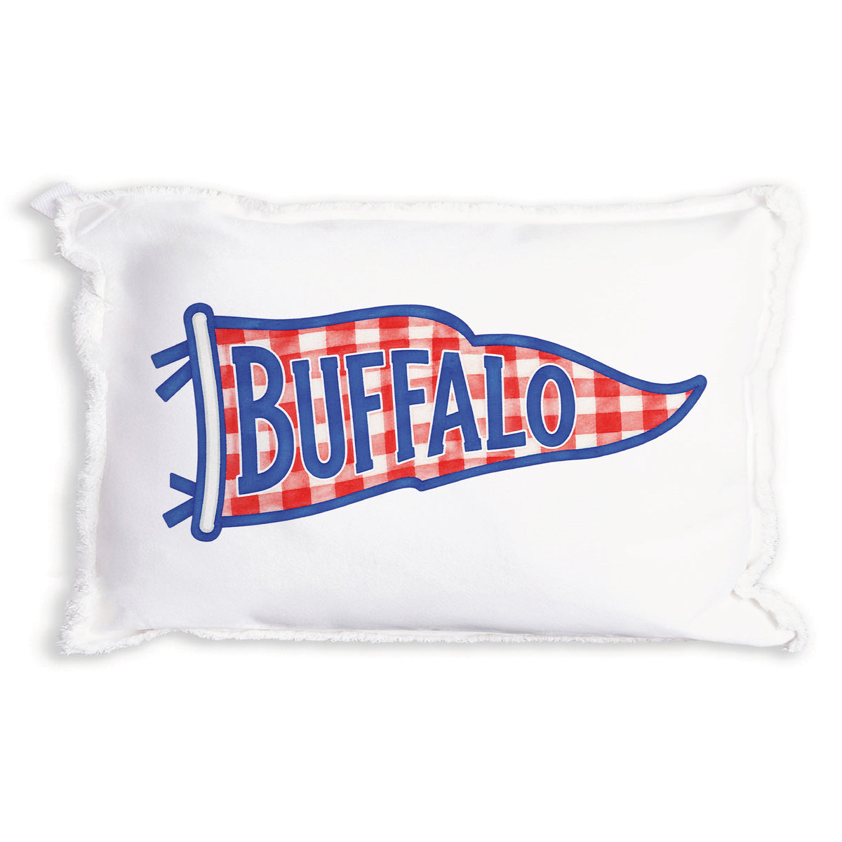 Buffalo Banner Pillow