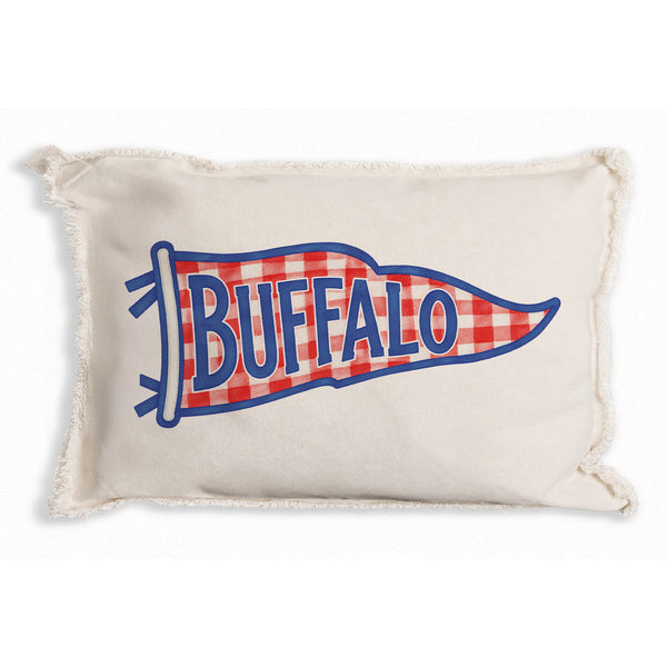Buffalo Banner Pillow