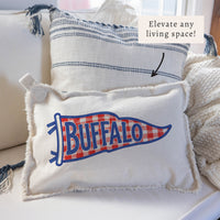 Buffalo Banner Pillow