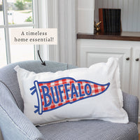 Buffalo Banner Pillow