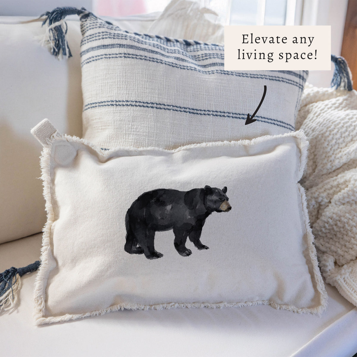 Black Bear Pillow