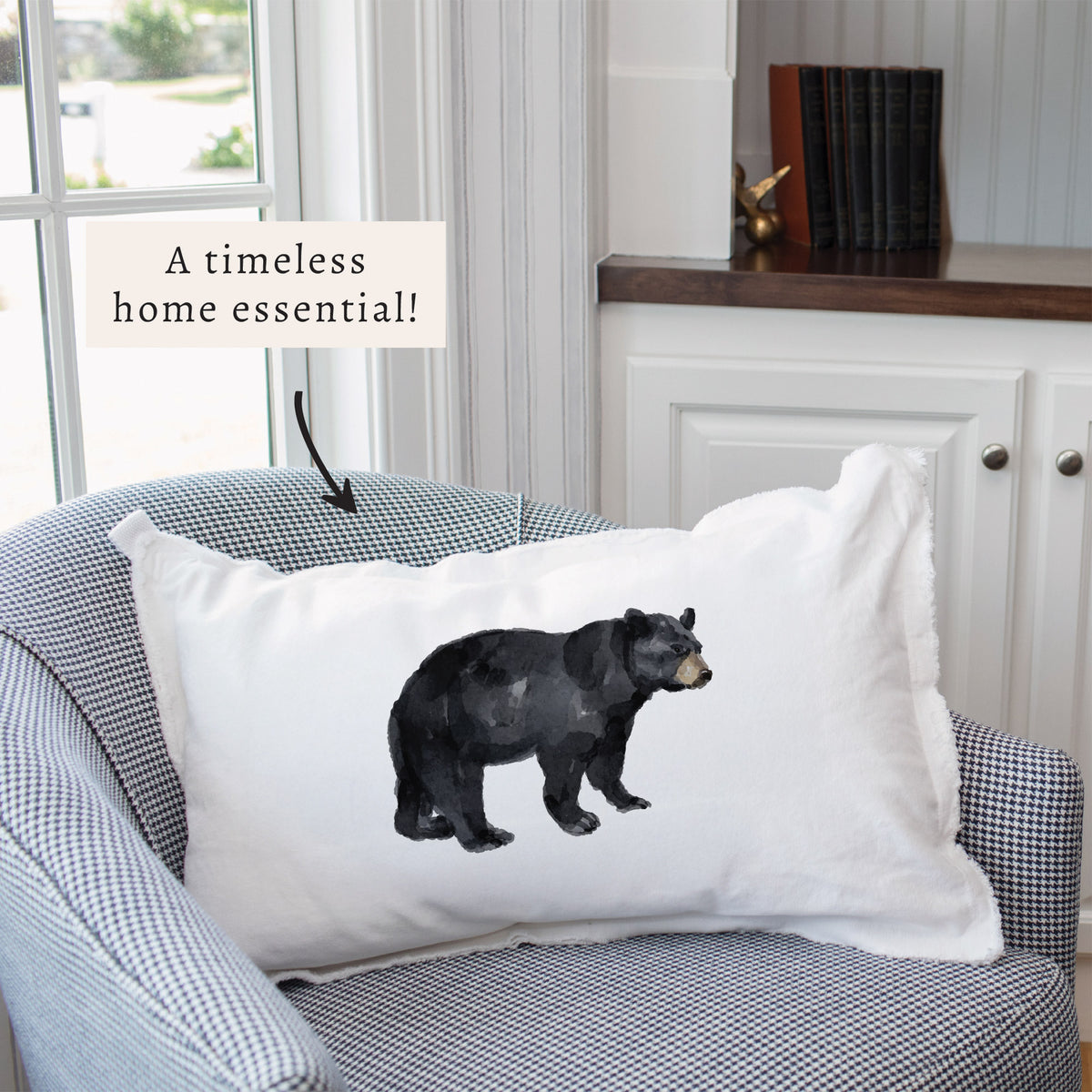 Black Bear Pillow