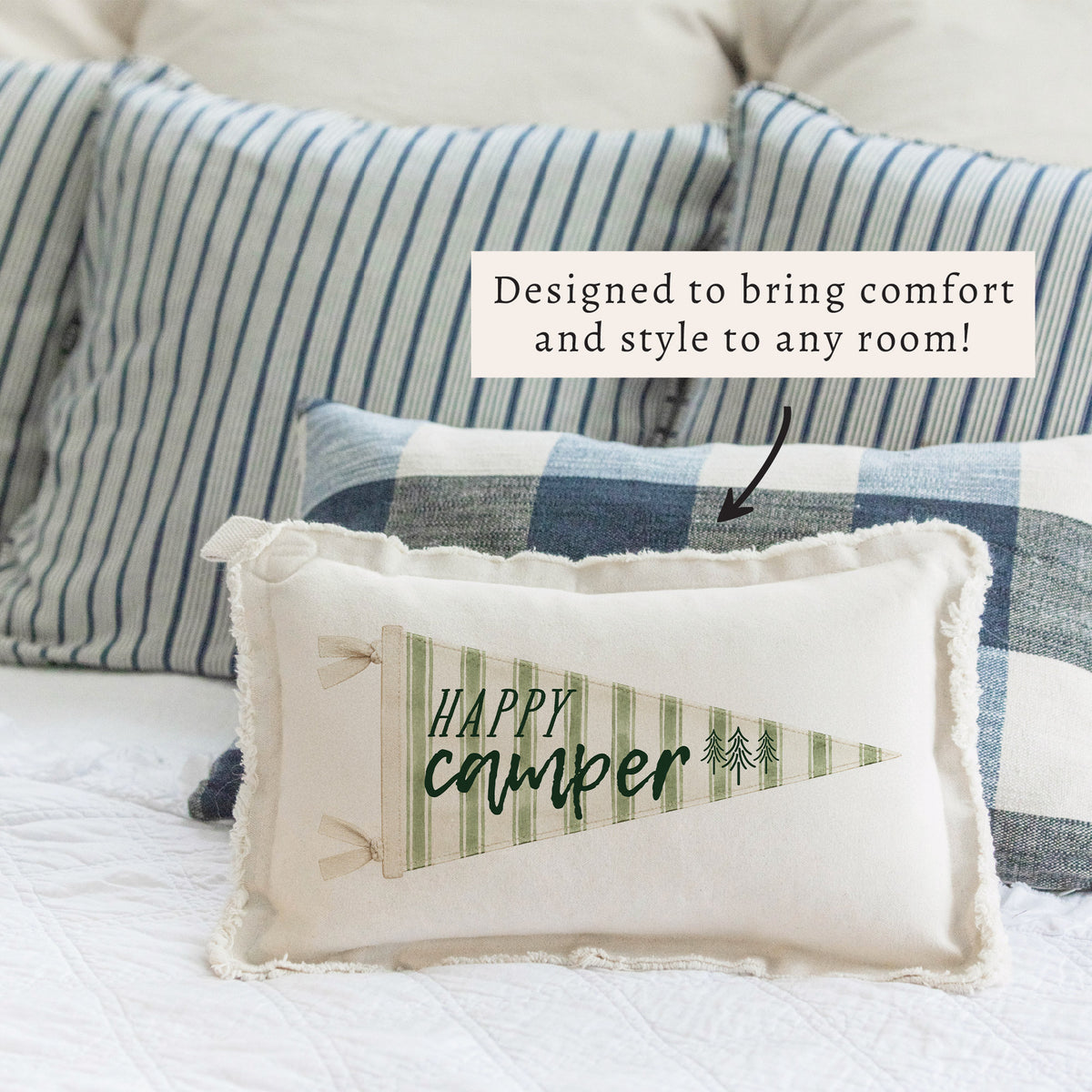 Happy Camper Pillow