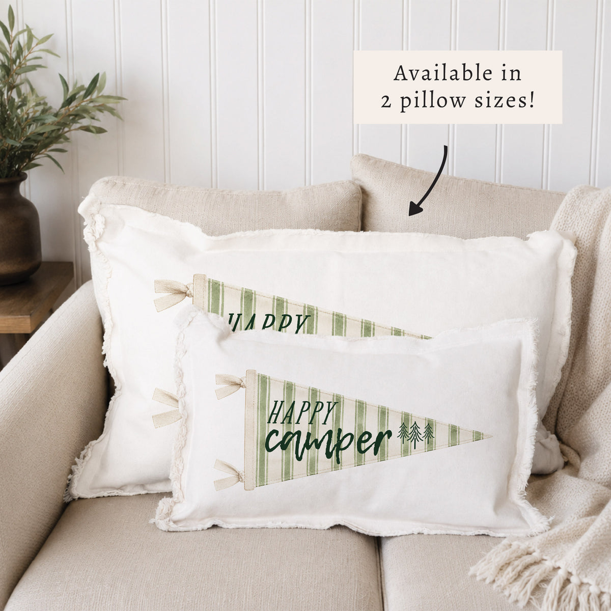 Happy Camper Pillow