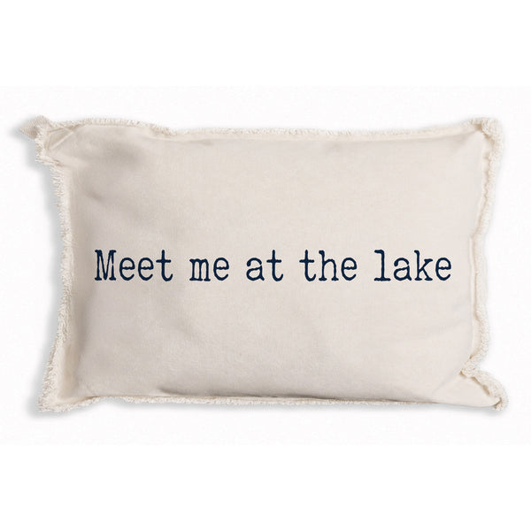 Meet Me At The Lake Pillow