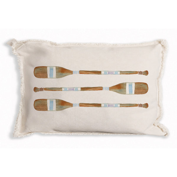 Striped Oars Pillow