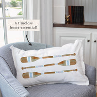 Striped Oars Pillow