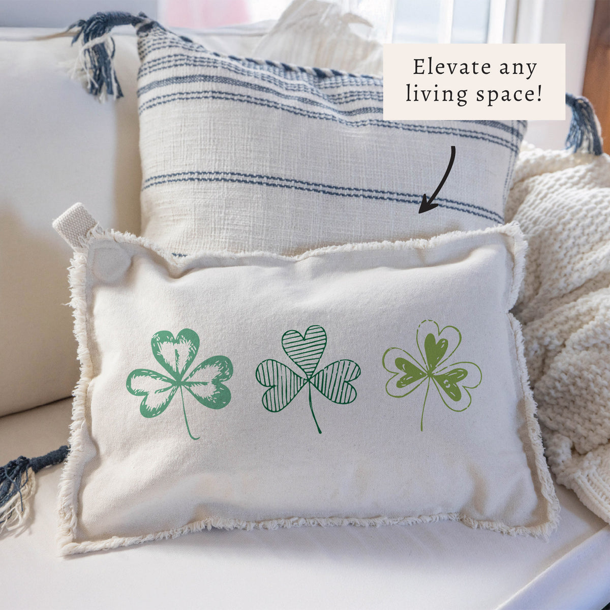 Shamrocks Pillow