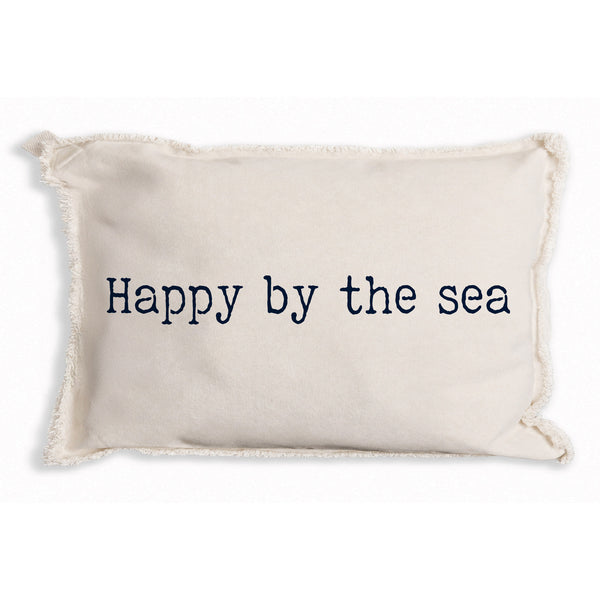 Happy By The Sea Pillow