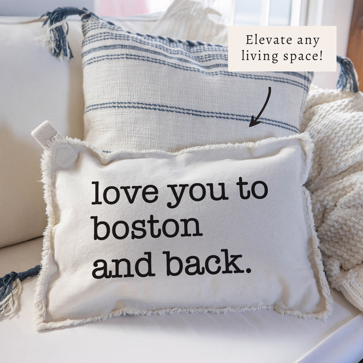 Love You To Personalized Pillow