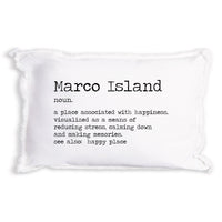 Happy Place Definition Personalized Lumbar Pillow
